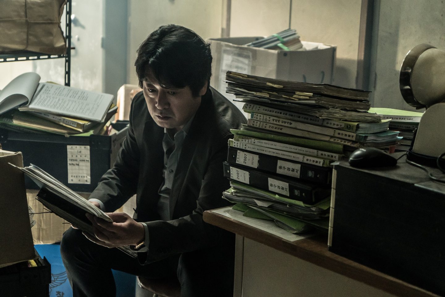 キム・ヒョンミン刑事がカン・テオの虚実を見極めていく場面
