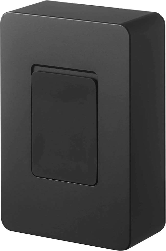 山崎実業(Yamazaki) マグネットウェットシートホルダー ブラック タワー 5315