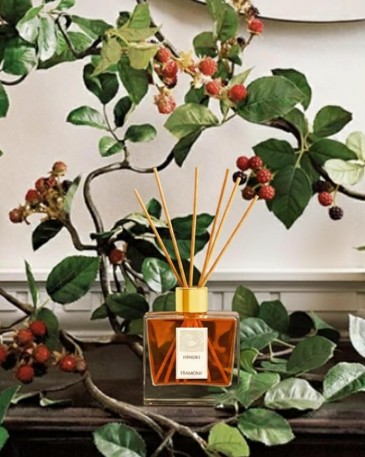 【エタノールフリー】FRAMONY ヒノキ リードディフューザー ホテルのような落ち着くウッディな香り 200ml ルームフレグランス 芳香剤 ギフト