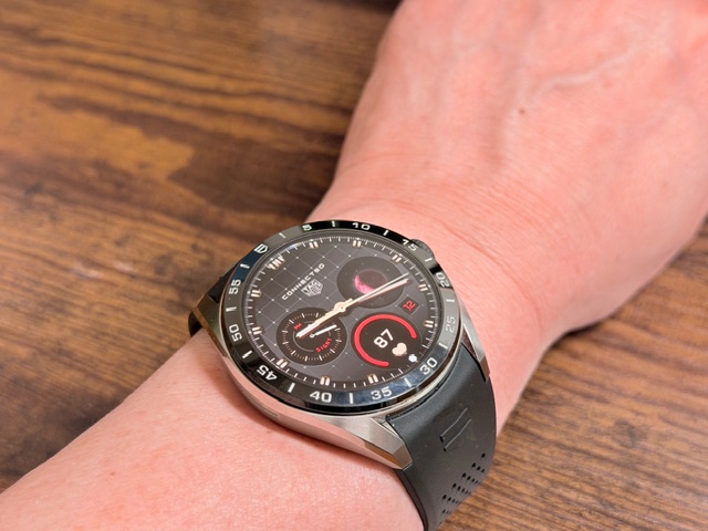 TAG Heuer Connected Calibre E5 装着写真
