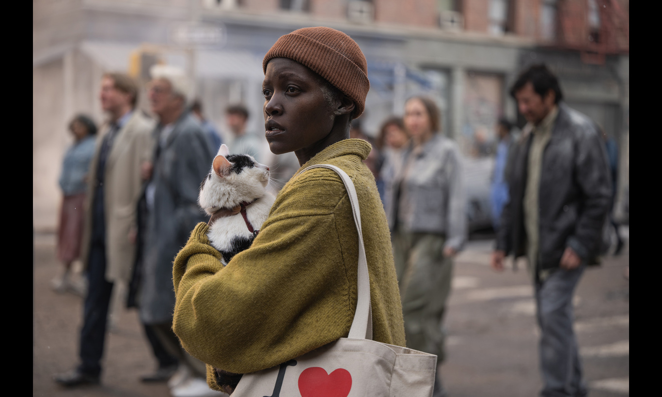 大都会には、正体不明の怪物が徘徊し、軍の指示で生き残った人は一方向に歩いていた