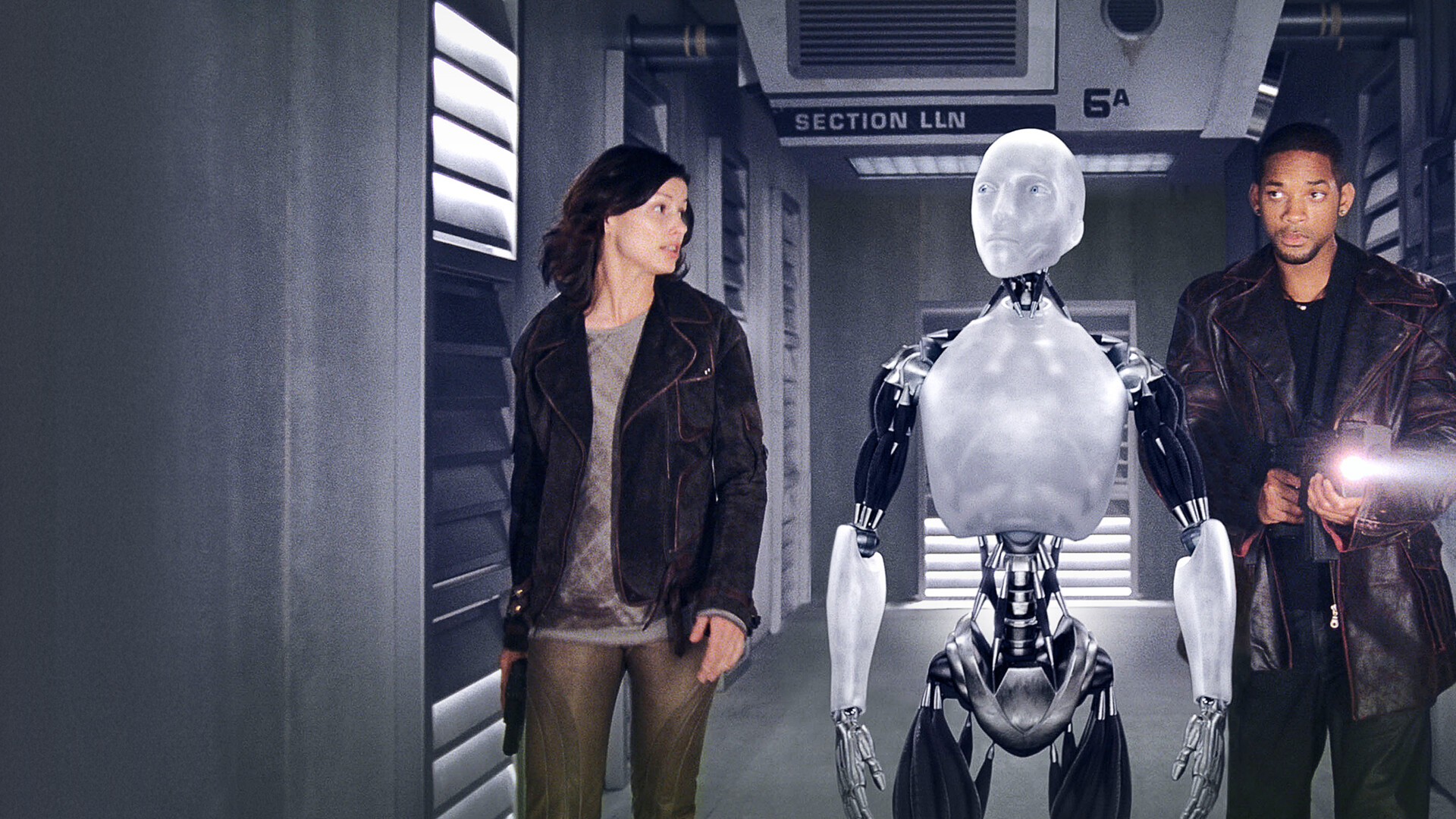 スプーナーとカルヴィンとサニーが協力するシーン