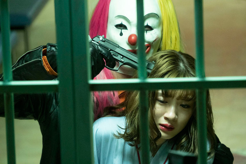 川崎瞳 ピエロに襲われるシーン