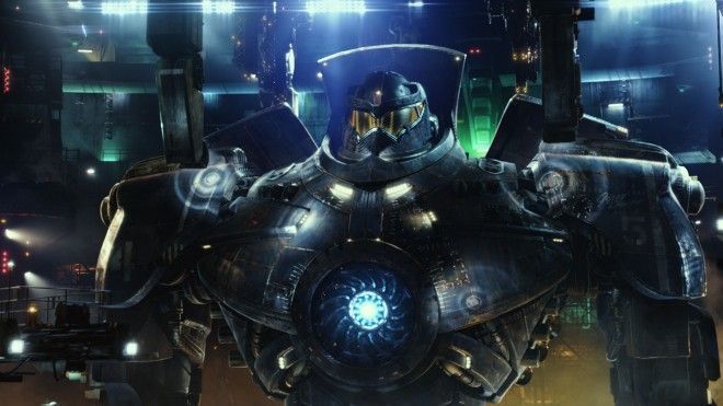 細部まで精密に作り込まれたイェーガーの機体